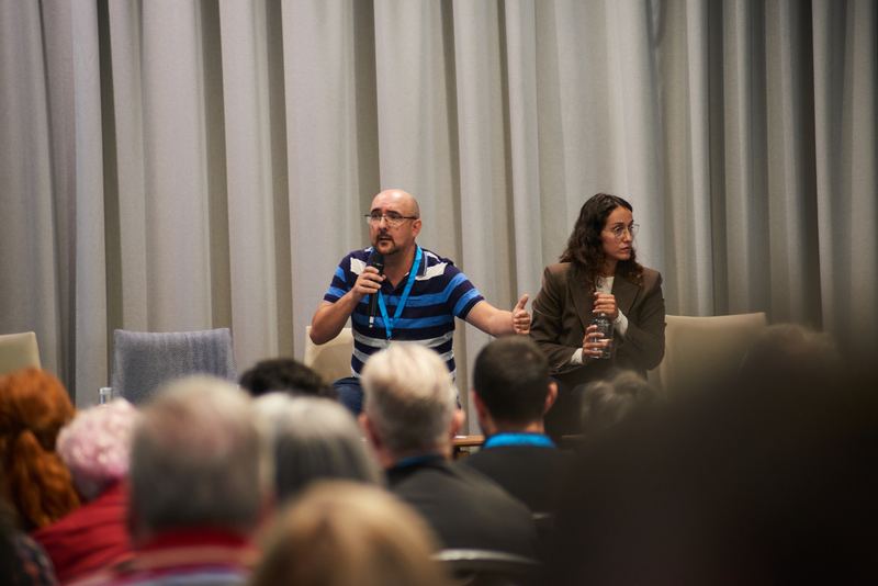 Gerard Furest al torn de preguntes del I Congrés de la Doble Xarxa